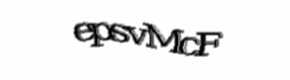 Security check image, please type the characters shown